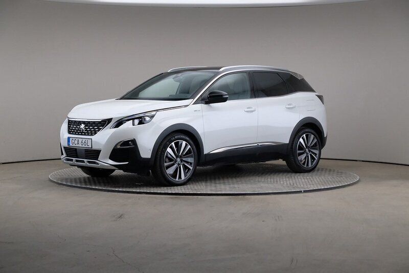 Vit Begagnad 2020 Peugeot 3008 GT SUV | 229 000 kr (Marknadspris) - Bild 1/4
