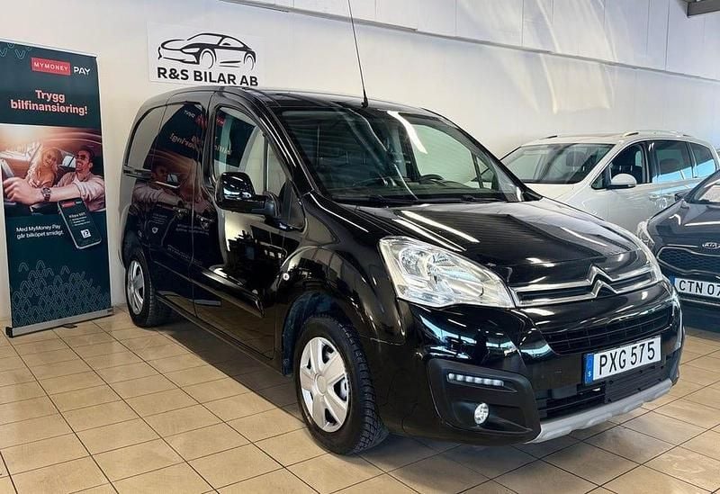 Begagnad Citroën Berlingo 99 HK (72 kW) 2016 Svart Minibuss