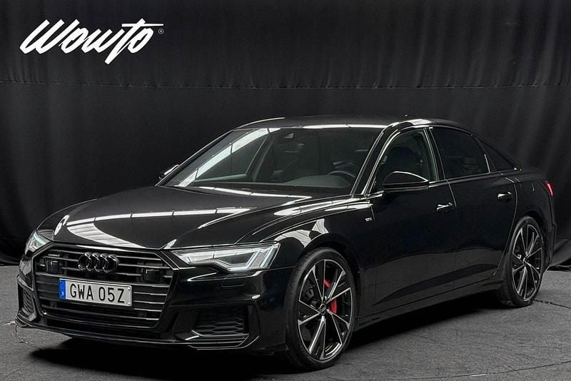 Svart Begagnad 2022 Audi A6 S-Line Sedan | 569 800 kr - Bild 1/3