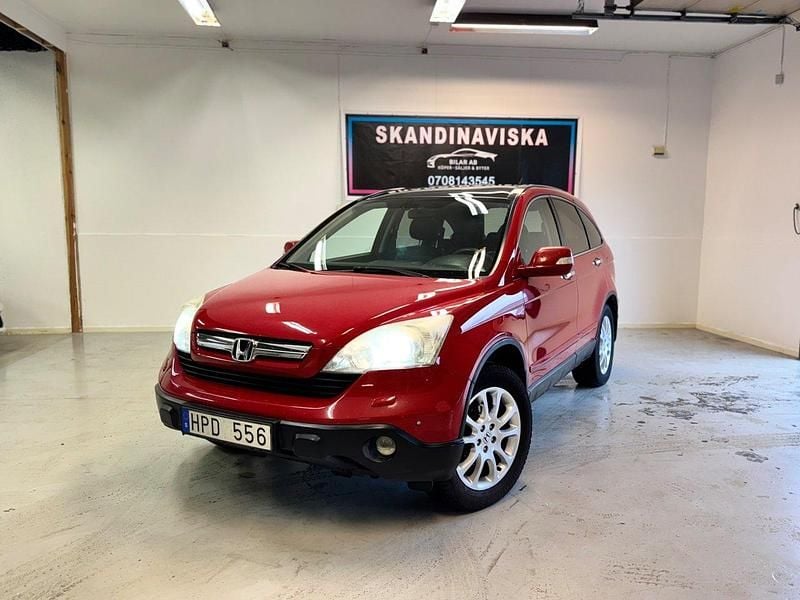 Röd Begagnad 2008 Honda CR-V SUV | 39 900 kr (Marknadspris) - Bild 1/4