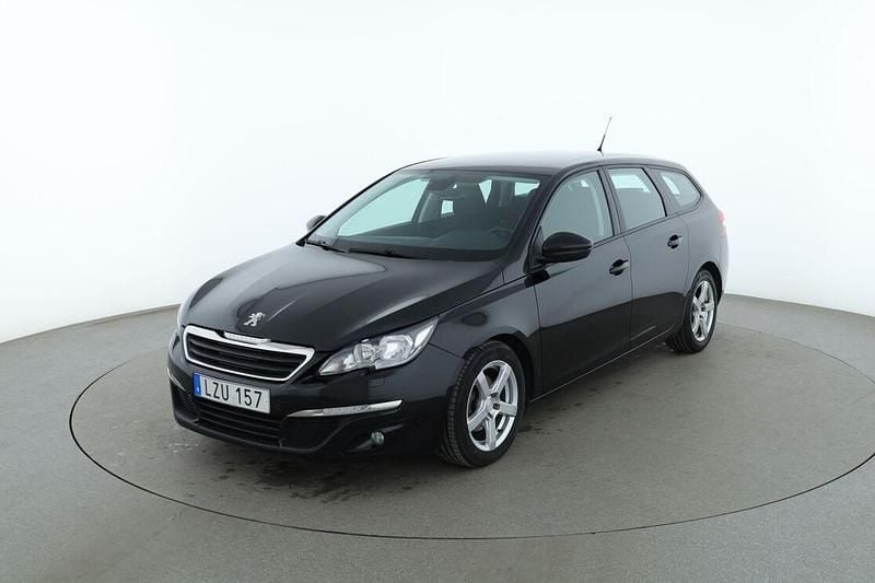 Svart Begagnad 2014 Peugeot 308 Active Kombi | 70 000 kr (Marknadspris) - Bild 1/3