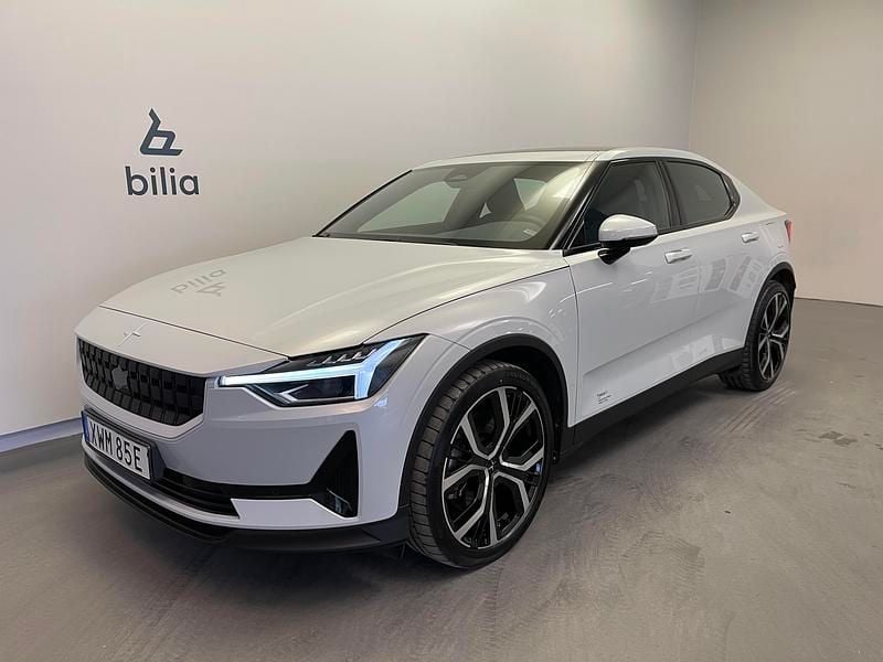 Begagnad Polestar 2 Standard Range Single Motor 309 kW (421 HK) 2022 Silver Halvkombi