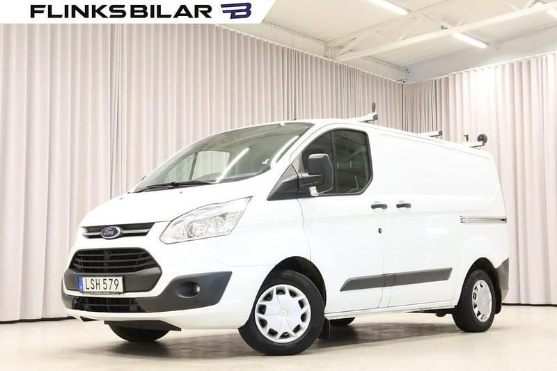 Vit Begagnad 2015 Ford Transit Custom Van | 123 750 kr (Marknadspris) - Bild 1/4