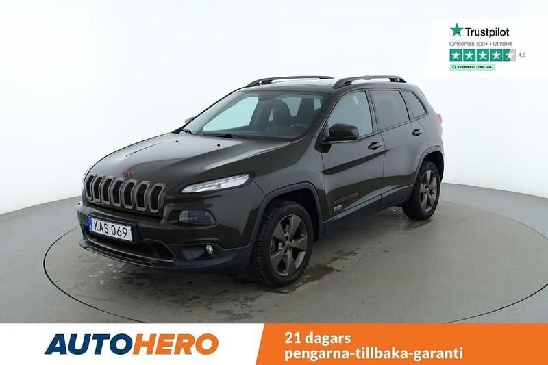 Grön Begagnad 2016 Jeep Cherokee SUV | 195 000 kr (Marknadspris) - Bild 1/4