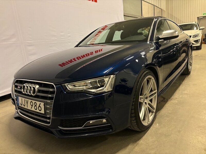 Blå Begagnad 2014 Audi S5 S-Line Halvkombi | 214 900 kr (Marknadspris) - Bild 1/4