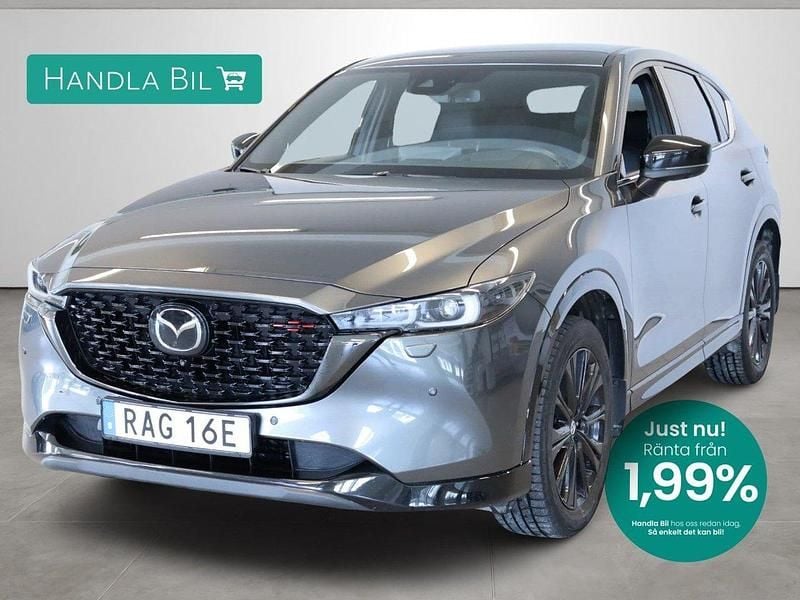 Grå Begagnad 2022 Mazda CX-5 Homura-Line SUV | 359 900 kr (Marknadspris) - Bild 1/4