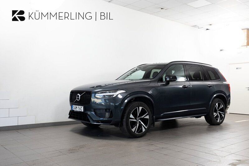 Grå Begagnad 2022 Volvo XC90 R-Design SUV | 664 900 kr (Lite dyr) - Bild 1/4