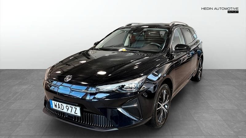 Svart Begagnad 2022 MG MG5 EV Luxury Kombi | 179 400 kr (Superpris) - Bild 1/4