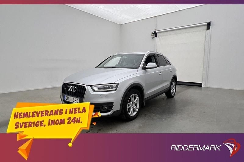 Silver Begagnad 2012 Audi Q3 Proline SUV | 119 800 kr (Lite dyr) - Bild 1/3