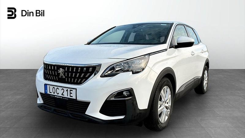 Vit Begagnad 2019 Peugeot 3008 Active SUV | 174 900 kr (Marknadspris) - Bild 1/4