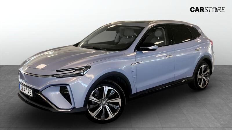 Blå (blue) Begagnad 2022 MG Marvel R Performance SUV | 299 900 kr (Superpris) - Bild 1/4