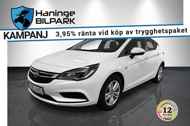 Vit Begagnad 2018 Opel Astra Halvkombi | 99 900 kr (Marknadspris) - Bild 1/2