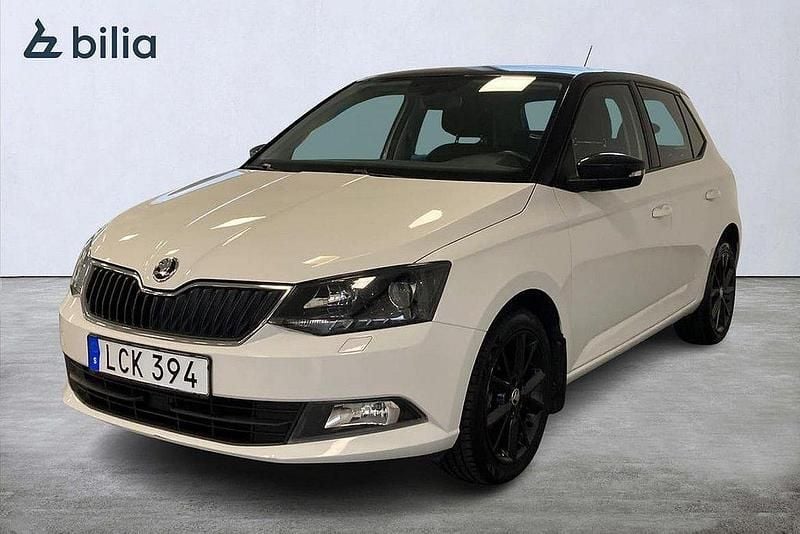 Vit Begagnad 2018 Skoda Fabia Style Halvkombi | 94 900 kr (Bra pris) - Bild 1/4