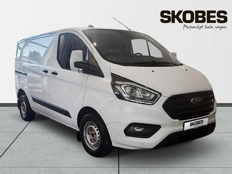 Vit Begagnad 2022 Ford Transit Custom Trend Van | 244 900 kr (Marknadspris) - Bild 1/3