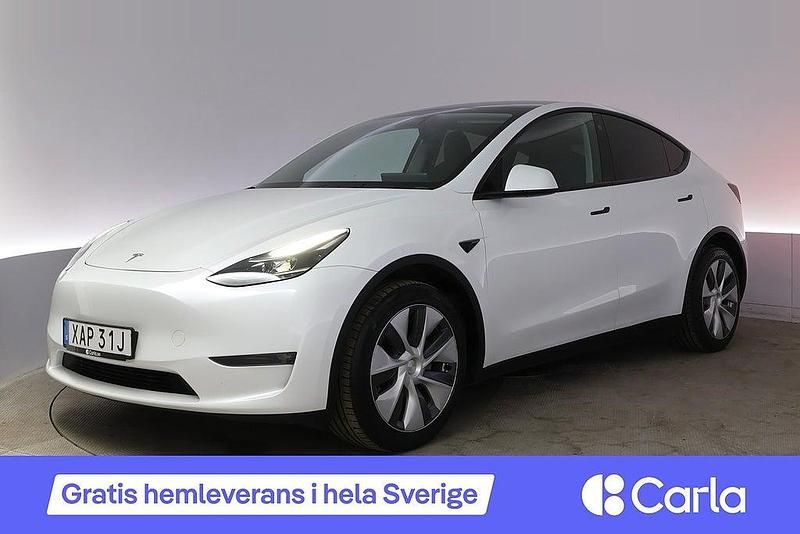 Begagnad Tesla Model Y Long Range AWD 378 kW (514 HK) 2023 Vit SUV