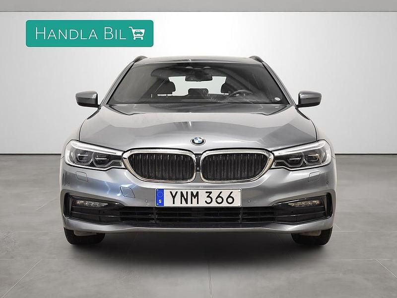 Begagnad BMW 520 Sport Line 190 HK (139 kW) 2017 Blå Kombi