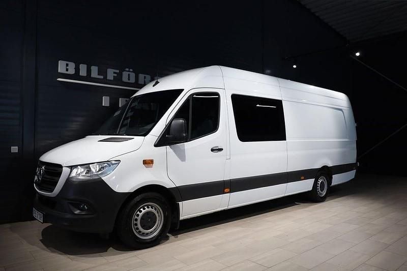 Vit Begagnad 2019 Mercedes Sprinter Van | 519 000 kr - Bild 1/4