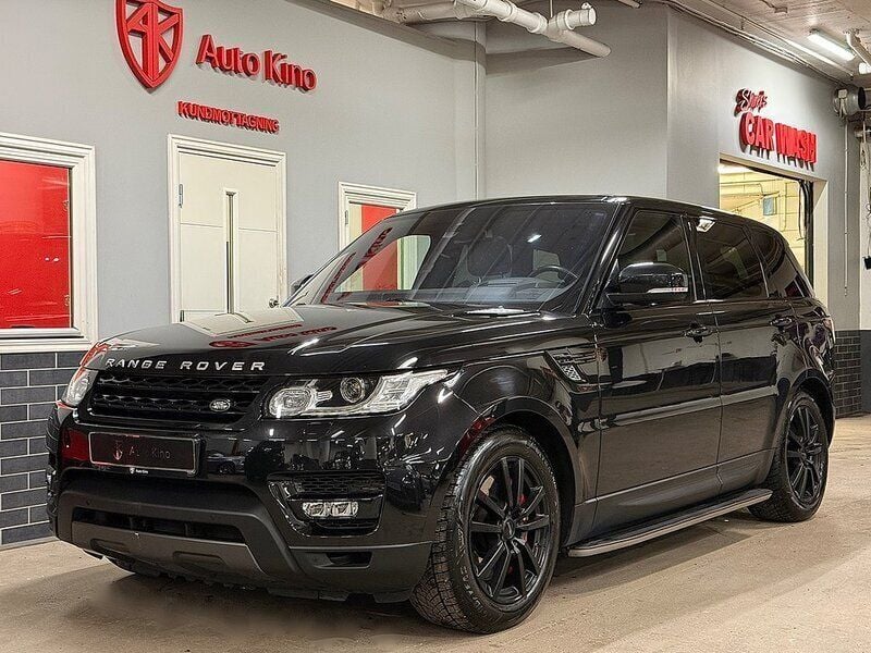 Svart Begagnad 2016 Land Rover Range Rover Sport SUV | 389 000 kr (Dyr) - Bild 1/4