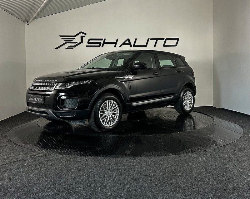 Svart Begagnad 2018 Land Rover Range Rover evoque S SUV | 234 900 kr (Marknadspris) - Bild 1/4
