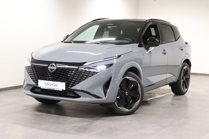 Grå Ny 2024 Nissan Qashqai SUV | 382 000 kr (Marknadspris) - Bild 1/4