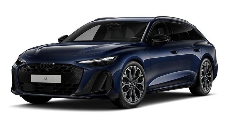 Ny Audi A6 S-Line 2026 Blå Kombi