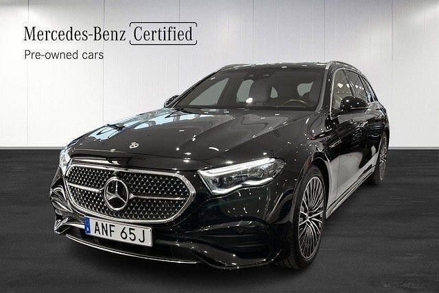 Svart Begagnad 2024 Mercedes E300 Premium Plus | 659 000 kr - Bild 1/4