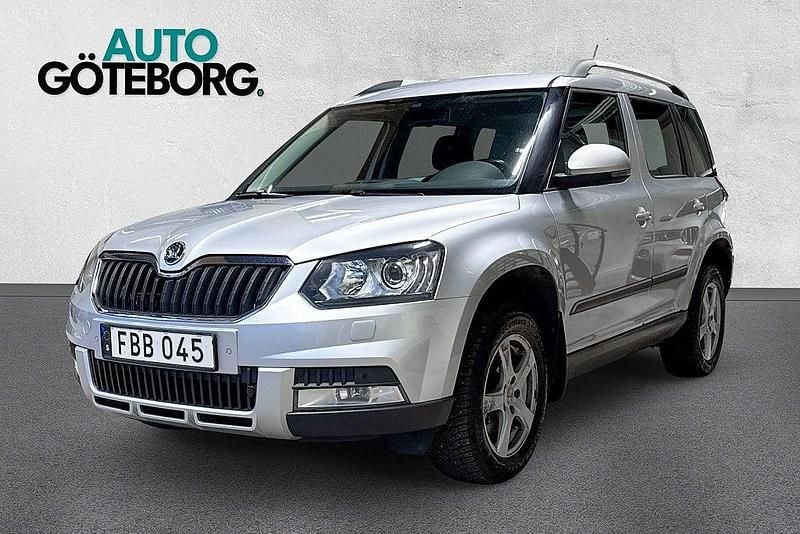 Silver Begagnad 2014 Skoda Yeti Outdoor SUV | 114 900 kr (Marknadspris) - Bild 1/3