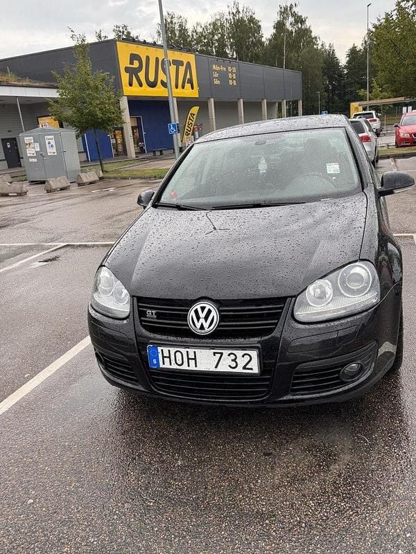 Svart Begagnad 2009 VW Golf VI GT Halvkombi | 47 500 kr (Bra pris) - Bild 1/4