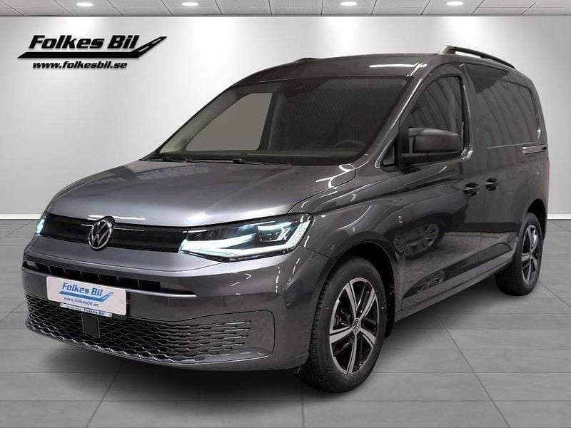 Ny VW Caddy 122 HK (89 kW) 2025 Indiumgrå metallic Minibuss