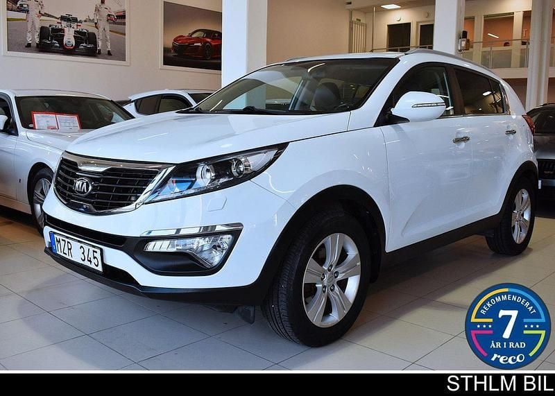Vit Begagnad 2012 Kia Sportage 2 SUV | 69 000 kr (Bra pris) - Bild 1/4