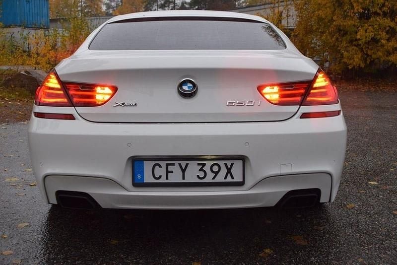 Begagnad BMW 650 M Sport 450 HK (330 kW) 2013 Vit Sportkupé