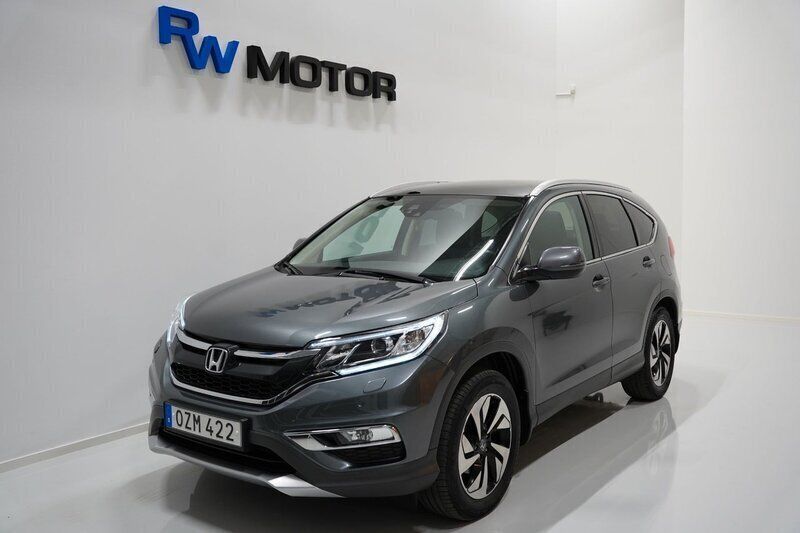 Mörkgrå Begagnad 2015 Honda CR-V SUV | 229 800 kr (Lite dyr) - Bild 1/4