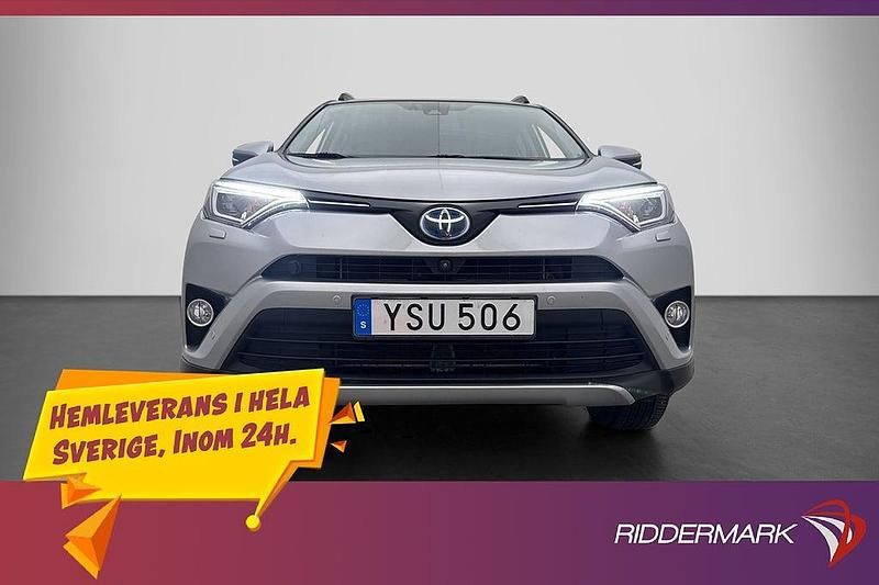 Begagnad Toyota RAV4 Hybrid 2017 Silver SUV