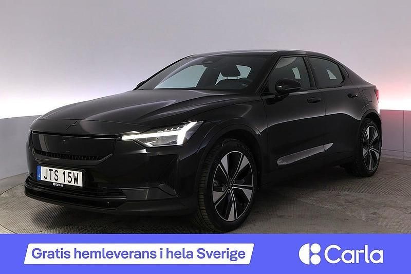 Svart Begagnad 2023 Polestar 2 Standard Range Single Motor Halvkombi | 359 990 kr (Dyr) - Bild 1/2