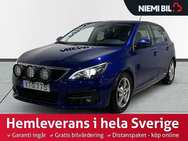 Begagnad Peugeot 308 Active 131 HK (96 kW) 2017 Blå Halvkombi