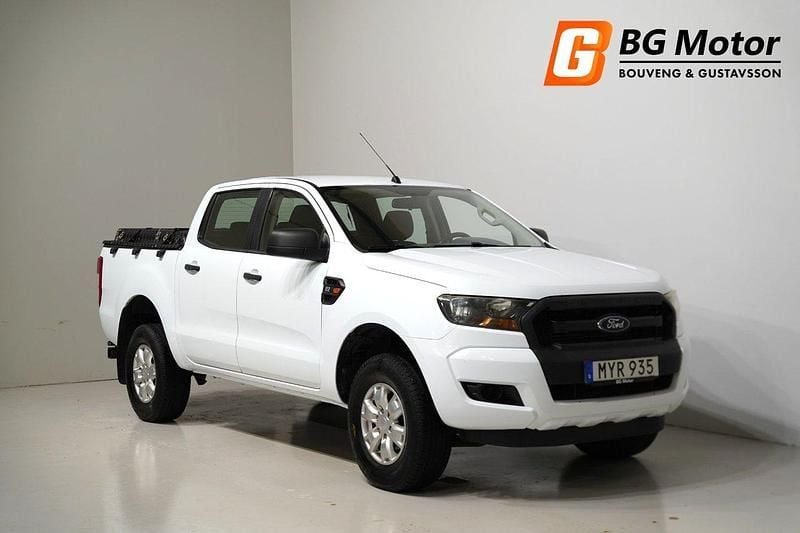 Vit Begagnad 2016 Ford Ranger XLT Pickup | 159 600 kr (Dyr) - Bild 1/4