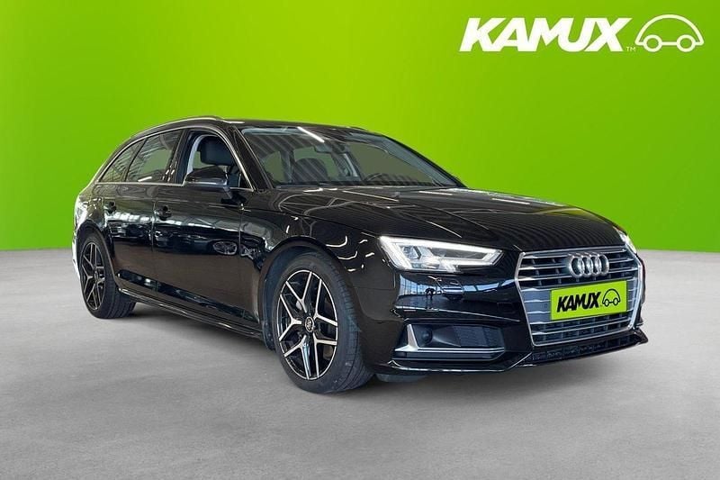 Svart Begagnad 2019 Audi A4 Kombi | 169 800 kr (Marknadspris) - Bild 1/4