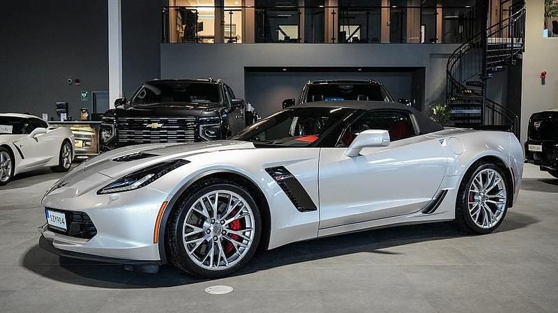 Begagnad Chevrolet Corvette Z06 660 HK (485 kW) 2015 Grå Cab