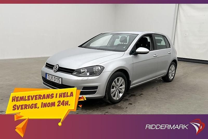 Begagnad VW Golf VII 110 HK (80 kW) 2016 Silver Halvkombi
