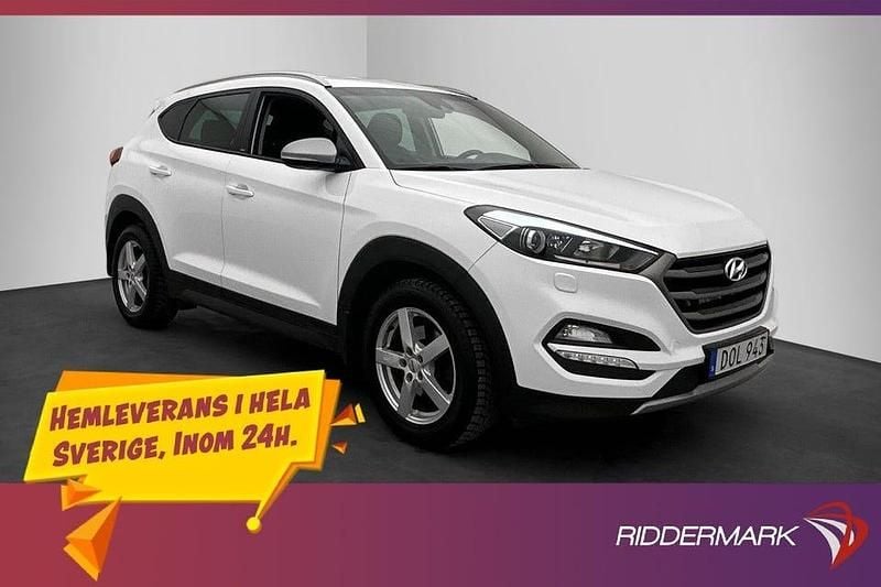 Vit Begagnad 2017 Hyundai Tucson SUV | 179 800 kr (Marknadspris) - Bild 1/3