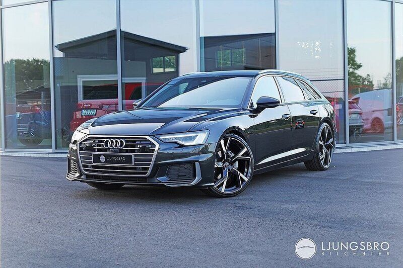 Grå Begagnad 2019 Audi A6 S-Line Kombi | 369 900 kr (Dyr) - Bild 1/4