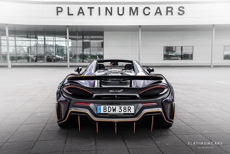 Begagnad McLaren 600LT Spider 600 HK (441 kW) 2020 Vit Cab