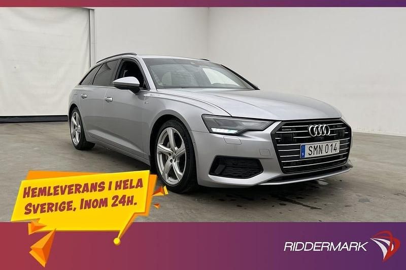 Begagnad Audi A6 S-Line 286 HK (210 kW) 2018 Silver Kombi