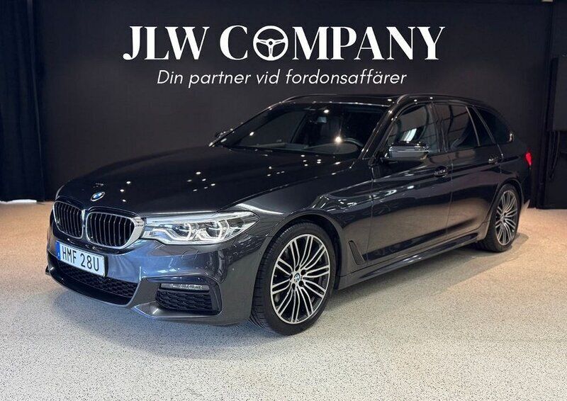 Grå Begagnad 2019 BMW 530 M Sport Kombi | 359 000 kr (Lite dyr) - Bild 1/4