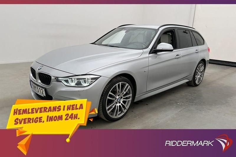 Begagnad BMW 330 M Sport 252 HK (185 kW) 2017 Silver Sedan