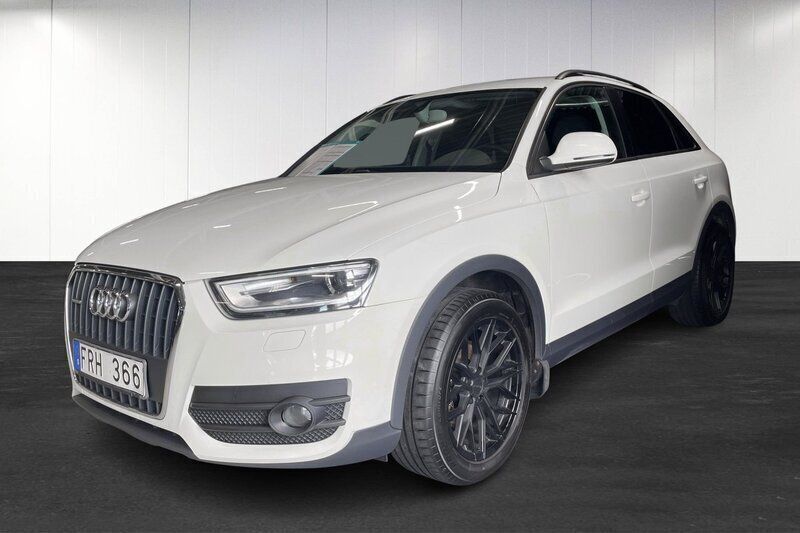 Vit Begagnad 2013 Audi Q3 Comfort SUV | 159 000 kr (Marknadspris) - Bild 1/4