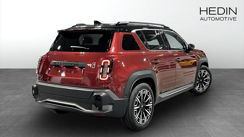 Ny Renault 4 E-Tech 11 kW (15 HK) 2026 Röd SUV