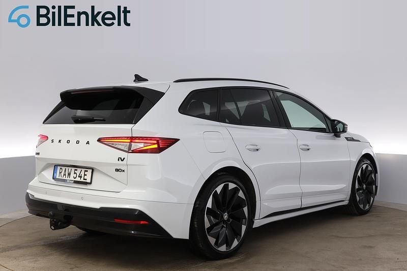 Begagnad Skoda Enyaq iV SportLine 194 kW (265 HK) 2021 Vit SUV