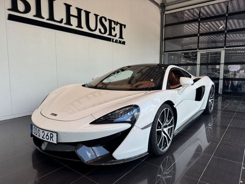 Vit Begagnad 2016 McLaren 570GT Sportkupé | 1 499 000 kr - Bild 1/4