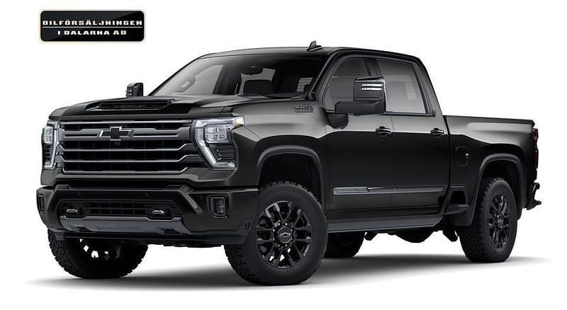 Svart Ny 2025 Chevrolet Silverado Van | 1 599 000 kr - Bild 1/4